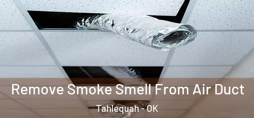  Remove Smoke Smell From Air Duct Tahlequah - OK